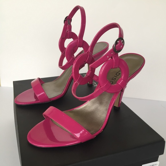 HP/Madison Fuchsia Heels/Sandals - Picture 2 of 6